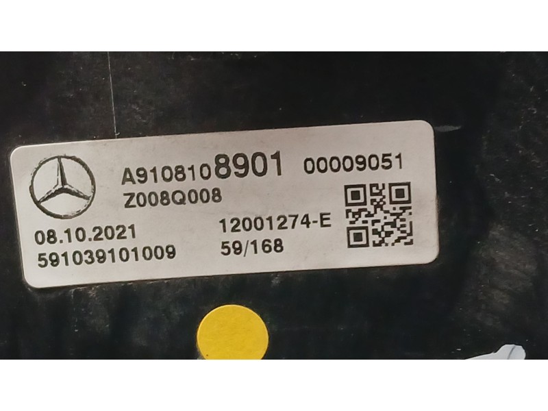 Recambio de retrovisor izquierdo para mercedes-benz sprinter 3,5-t furgoneta (b907, b910) 314 cdi rwd (907.631, 907.633, 907.635