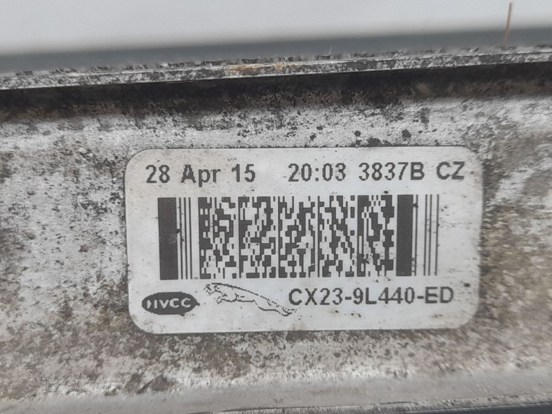 Recambio de intercooler para jaguar xf 2.2 diesel referencia OEM IAM CX239L440D  