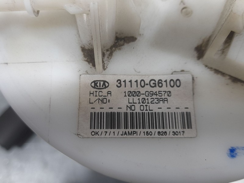 Recambio de aforador para kia picanto (ja) gt line referencia OEM IAM 31110G6100  