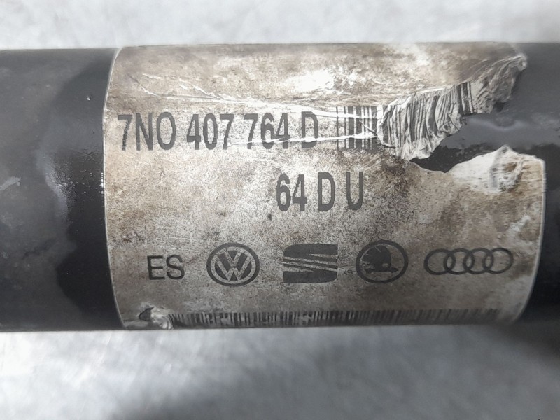 Recambio de transmision delantera derecha para volkswagen sharan (7n1, 7n2) 2.0 tdi referencia OEM IAM 7N0407764D  