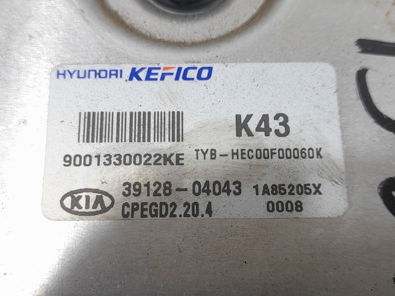 Recambio de centralita motor uce para kia rio (yb) gt line referencia OEM IAM 3912804043 9001330022KE KEFICO
