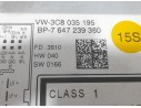 Recambio de sistema navegacion gps para volkswagen sharan (7n1, 7n2) 2.0 tdi referencia OEM IAM 8157647239360  