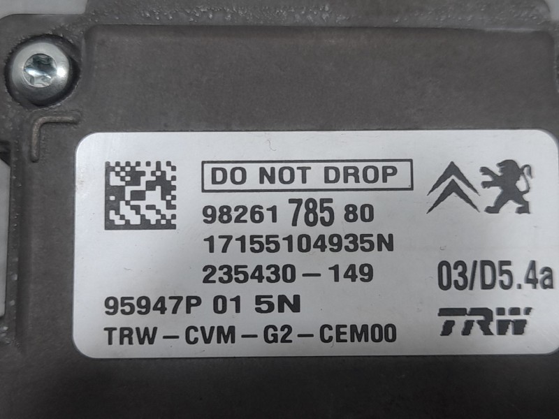 Recambio de camara para opel crossland x / crossland (p17, p2qo) 1.6 turbo d (75) referencia OEM IAM 9826178580  