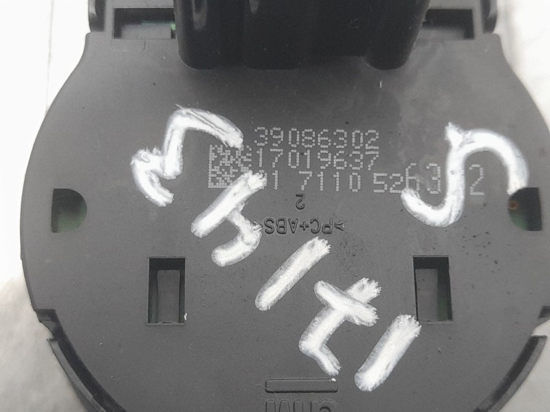 Recambio de mando luces para opel crossland x / crossland (p17, p2qo) 1.6 turbo d (75) referencia OEM IAM 39086302  