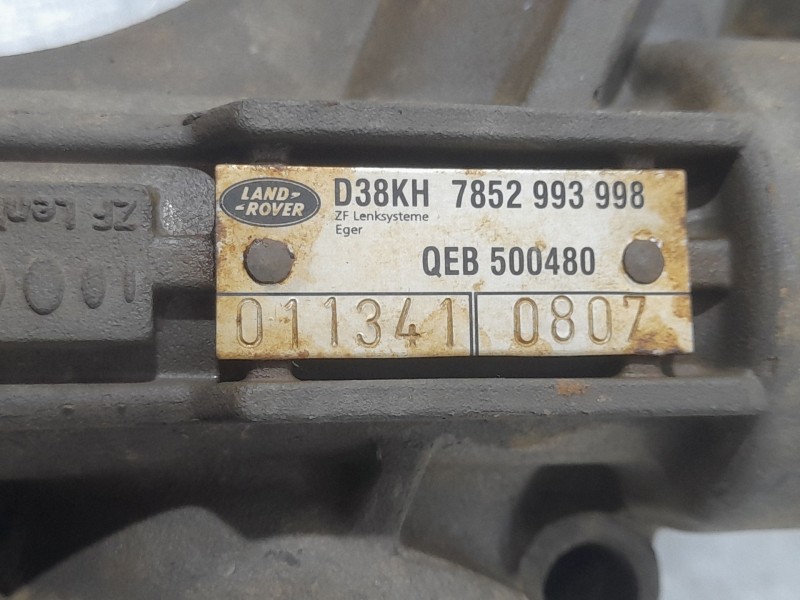 Recambio de cremallera direccion para land rover range rover (lm) v8 td vogue referencia OEM IAM QEB500480  ASISTIDA