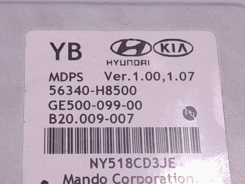 Recambio de columna direccion para kia rio (yb) gt line referencia OEM IAM 56300H8550 ELECTRO-MECANICA MANDO