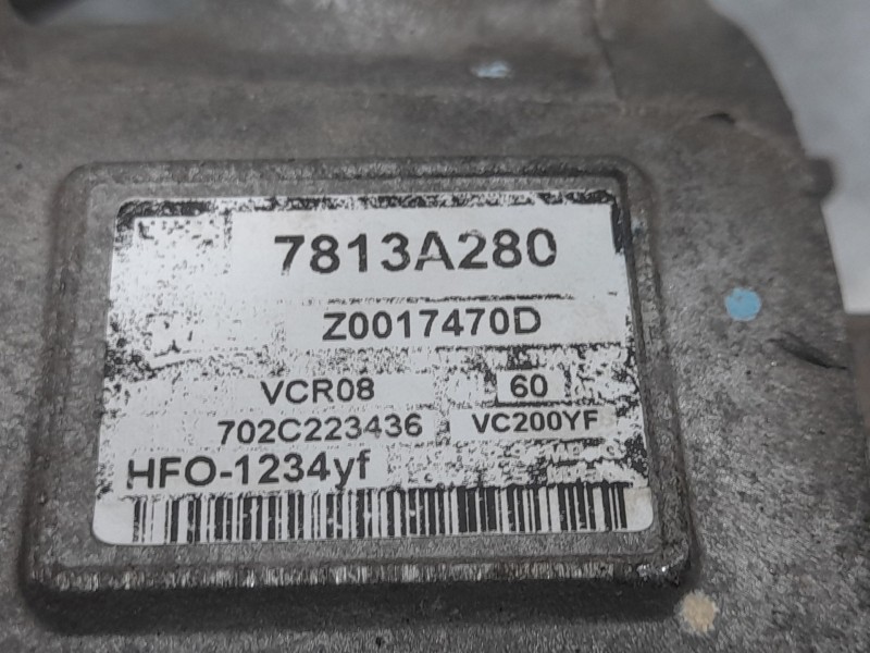 Recambio de compresor aire acondicionado para mitsubishi space star (a00) kaiteki referencia OEM IAM 7813A280 Z0017470D70 