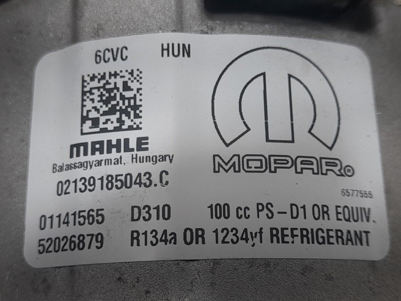 Recambio de compresor aire acondicionado para fiat tipo station wagon (356_, 357_) 1.4 (356wxf1b) referencia OEM IAM 52026879 02