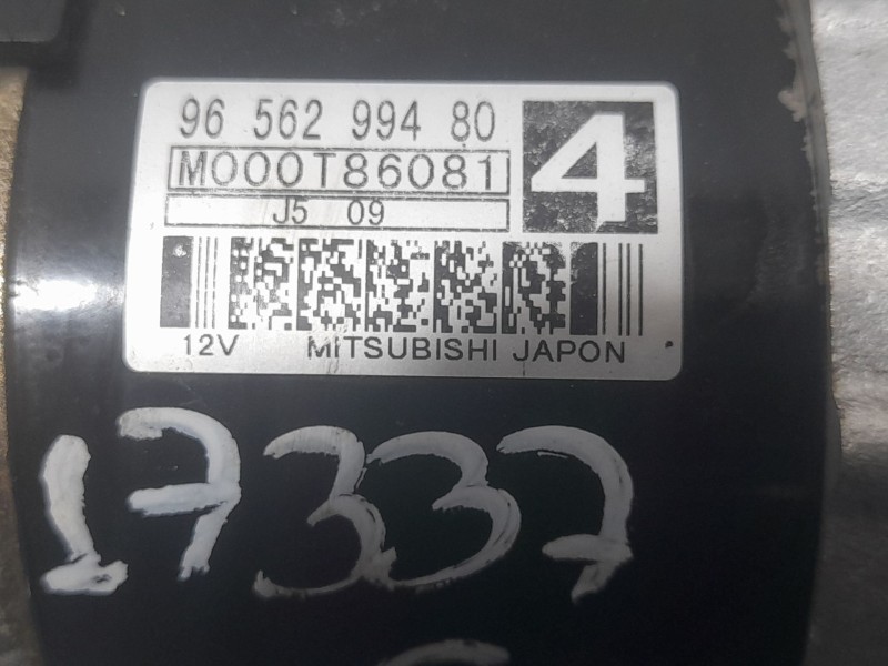 Recambio de motor arranque para citroën berlingo / berlingo first monospace (mf_, gjk_, gfk_) 1.9 d (mfwjz) referencia OEM IAM 9