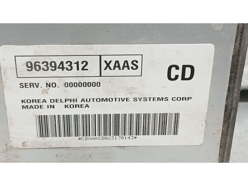 Recambio de centralita motor uce para daewoo kalos (klas) 1.4 referencia OEM IAM   