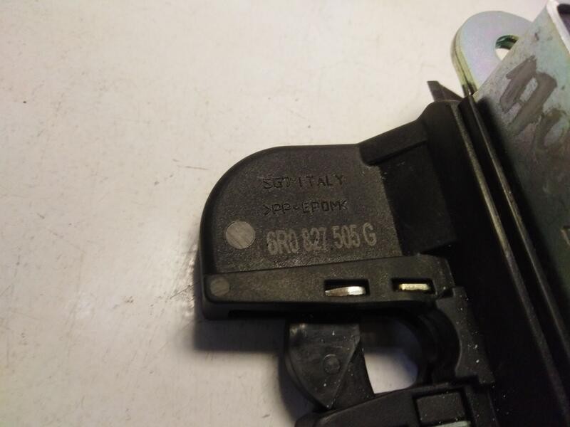 Recambio de cerradura maletero / porton para volkswagen polo v (6r1, 6c1) 1.0 referencia OEM IAM 6R0827505G  