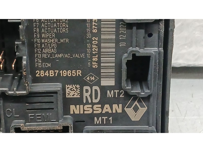 Recambio de caja reles / fusibles para dacia sandero stepway referencia OEM IAM   