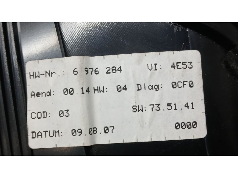 Recambio de cuadro instrumentos para bmw x5 (e70) 3.0 d referencia OEM IAM 6976284 SIEMENS VDO A2C532536077