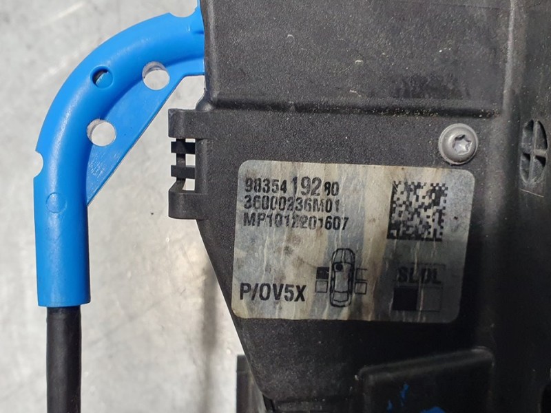 Recambio de cerradura puerta delantera izquierda para peugeot 308 active pack bluehdi 130 s&s referencia OEM IAM 9835419280 3600