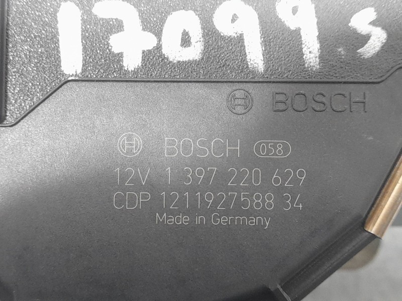 Recambio de motor limpia delantero para volkswagen sharan (7n1, 7n2) 2.0 tdi referencia OEM IAM 07N1955023A 3397021476 BOSCH