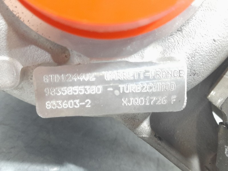 Recambio de turbocompresor para peugeot 208 ii (ub_, up_, uw_, uj_) 1.5 bluehdi 100 referencia OEM IAM 9835855380  