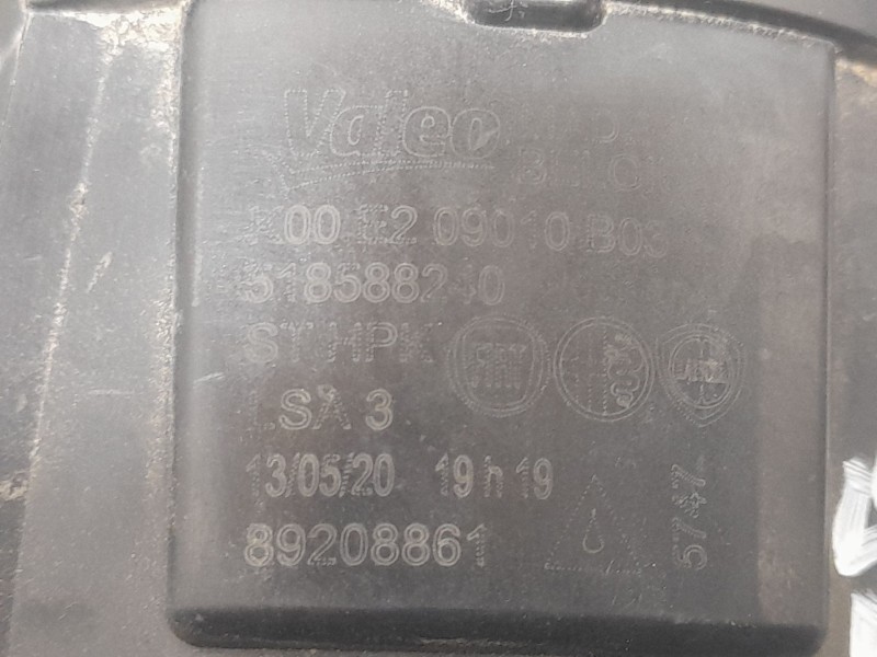 Recambio de faro antiniebla izquierdo para fiat tipo hatchback (356_, 357_) 1.3 d (356hxh1a) referencia OEM IAM 518588240 892088