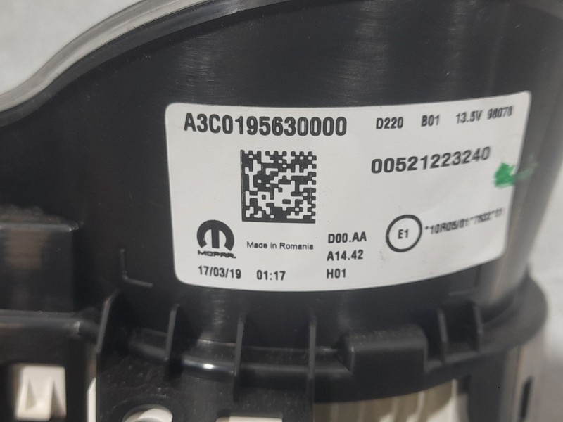 Recambio de cuadro instrumentos para fiat tipo station wagon (356_, 357_) 1.4 (356wxf1b) referencia OEM IAM A3C0195630000  