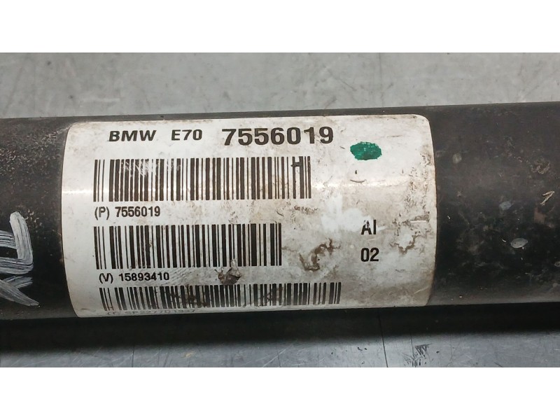 Recambio de transmision central para bmw x5 (e70) 3.0 d referencia OEM IAM 26207556019  DELANTERA