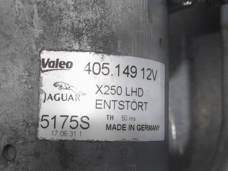 Recambio de motor limpia delantero para jaguar xf 2.2 diesel referencia OEM IAM 40514912V 5175S VALEO