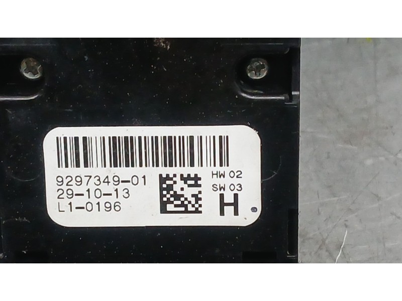 Recambio de mando elevalunas delantero izquierdo para bmw x5 (f15) xdrive 40d referencia OEM IAM 9297349 C/ MANDO RETROVISOR 