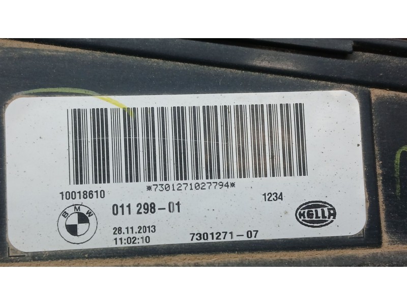 Recambio de piloto trasero izquierdo para bmw x5 (f15) xdrive 40d referencia OEM IAM 7301271 HELLA 10018610