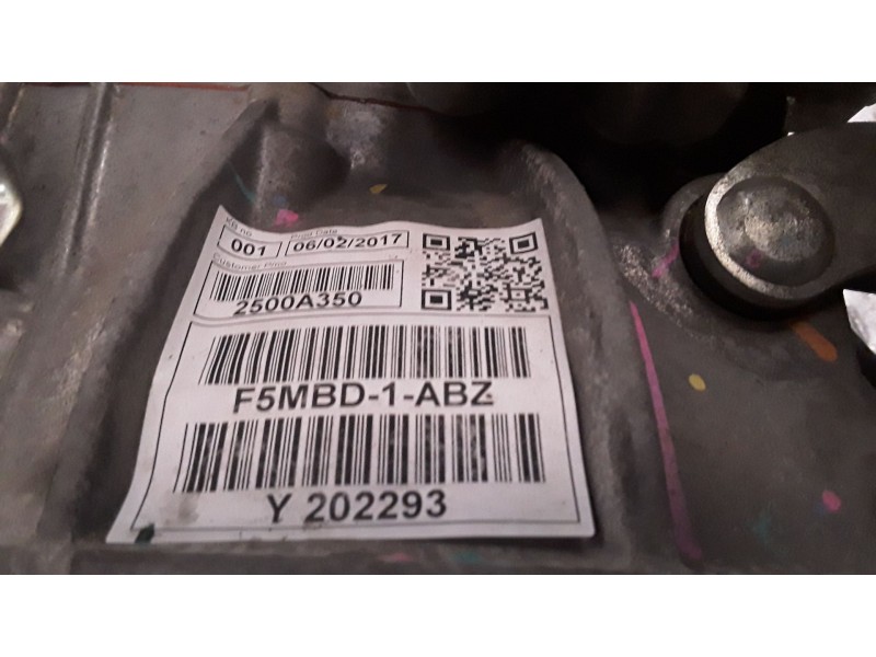 Recambio de caja cambios para mitsubishi space star (a00) kaiteki referencia OEM IAM F5MBD1ABZ Y202293 5 VELOCIDADES