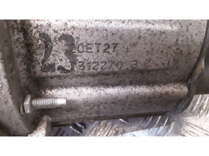 Recambio de caja cambios para opel crossland x / crossland (p17, p2qo) 1.6 turbo d (75) referencia OEM IAM 20ET27 5VELOCIDADES 1