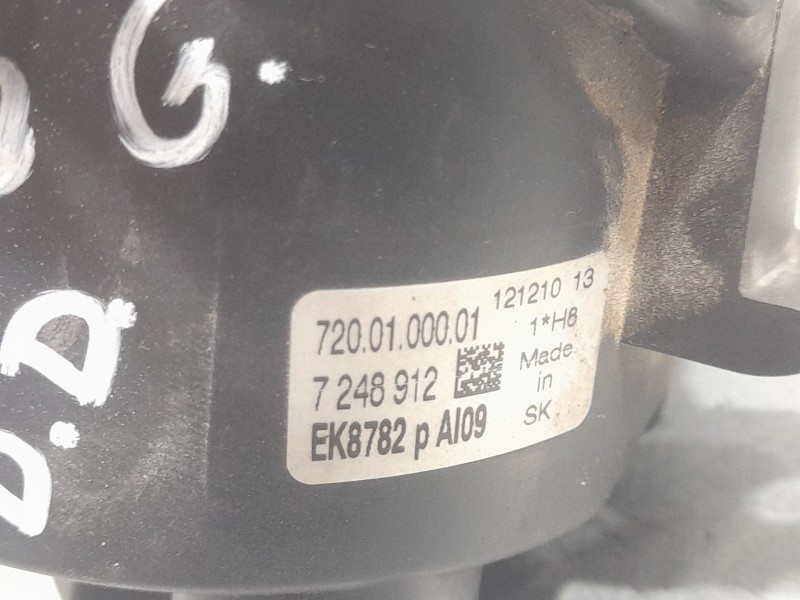 Recambio de faro antiniebla derecho para bmw serie 1 lim. (f20) 114 d referencia OEM IAM 7248912  