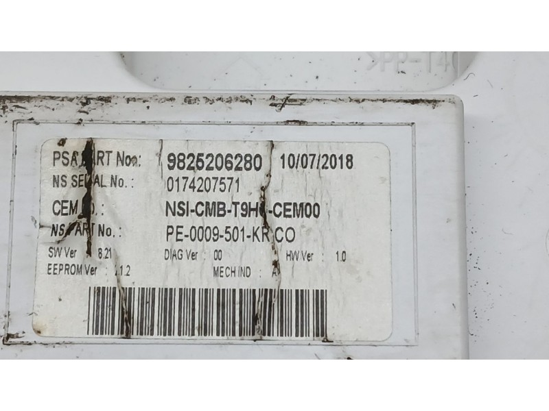 Recambio de cuadro instrumentos para peugeot 308 allure referencia OEM IAM 1629825206280  0174207571