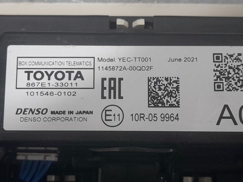Recambio de luz interior para lexus es 300h referencia OEM IAM 867E133011 C/ MANDO TECHO SOLAR DENSO