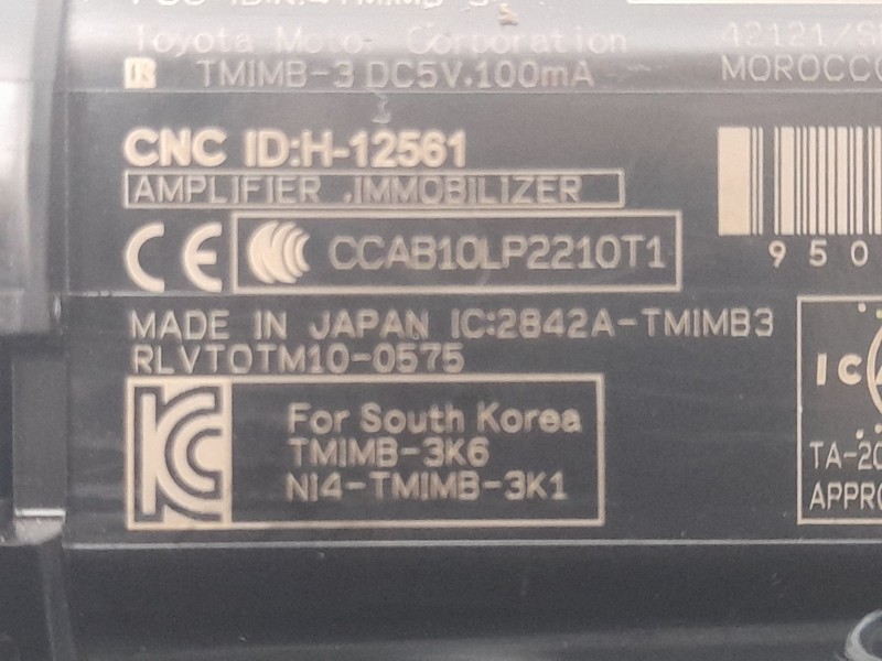 Recambio de conmutador de arranque para lexus es 300h referencia OEM IAM 2842ATMIMB3  