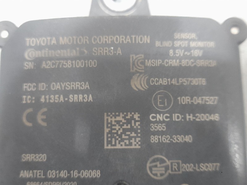 Recambio de modulo electronico para lexus es 300h referencia OEM IAM 88162330740 TRASERO DERECHO A2C7758100100