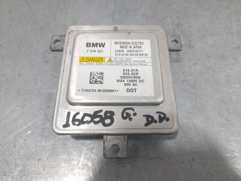 Recambio de centralita faros xenon para bmw serie 1 lim. (f20) 114 d referencia OEM IAM 7318327 DELANTERA DERECHA W003T23171