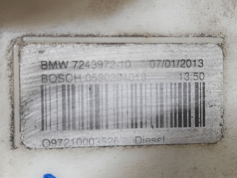 Recambio de aforador para bmw serie 1 lim. (f20) 114 d referencia OEM IAM 724397210  