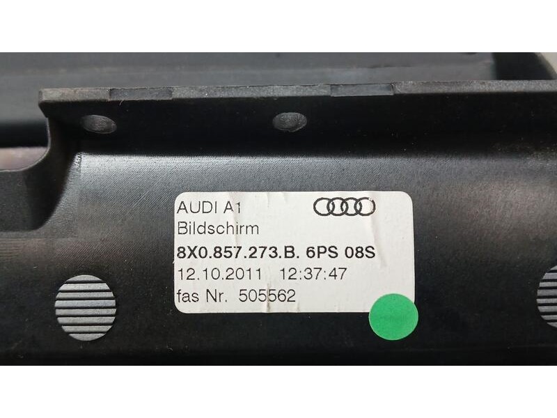 Recambio de sistema navegacion gps para audi a1 (8x) attraction referencia OEM IAM 8X0857273B  505562