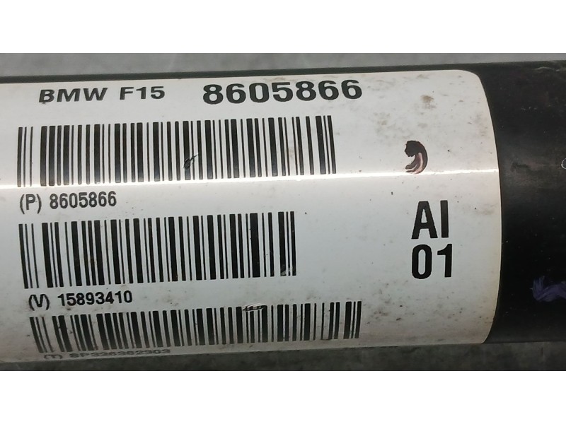 Recambio de transmision central para bmw x5 (f15) xdrive 40d referencia OEM IAM 8605866 DELANTERA 