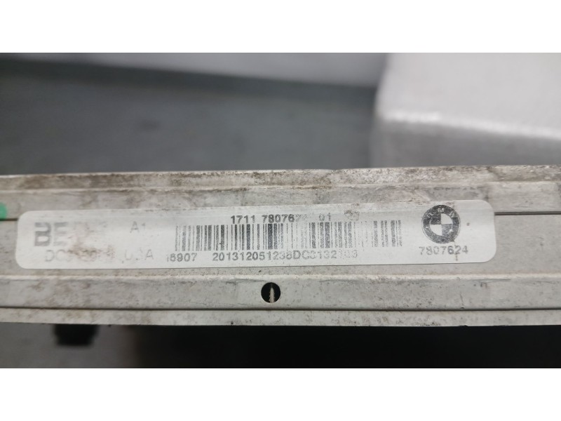 Recambio de radiador agua para bmw x5 (f15) xdrive 40d referencia OEM IAM 7807624 BEHR 