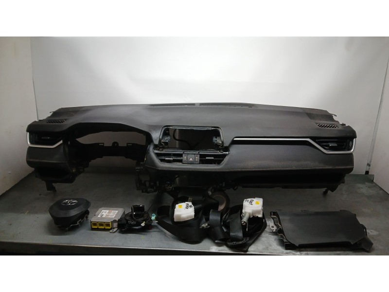 Recambio de kit airbag para toyota rav4 hybrid 4x2 advance referencia OEM IAM 4513012E40C0 C/ SALPICADERO Y PRETENSORES Y AIRBAG