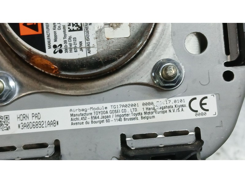 Recambio de kit airbag para toyota rav4 hybrid 4x2 advance referencia OEM IAM 4513012E40C0 C/ SALPICADERO Y PRETENSORES Y AIRBAG