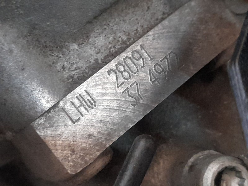 Recambio de caja cambios para volkswagen golf vi (5k1) 1.6 tdi referencia OEM IAM LHW28091 5VELOCIDADES 374972