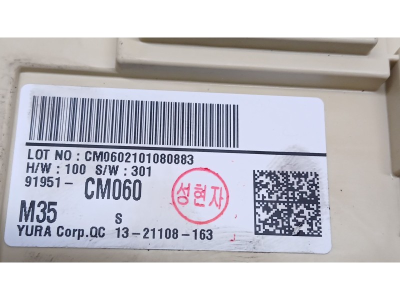 Recambio de caja reles / fusibles para hyundai kona klass hybrid 2wd referencia OEM IAM   