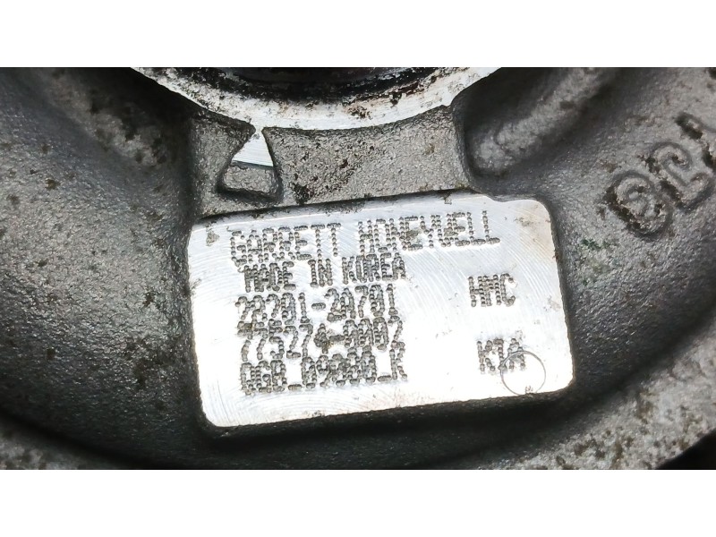 Recambio de turbocompresor para kia cee´d (jd) 1.6 crdi 110 referencia OEM IAM   