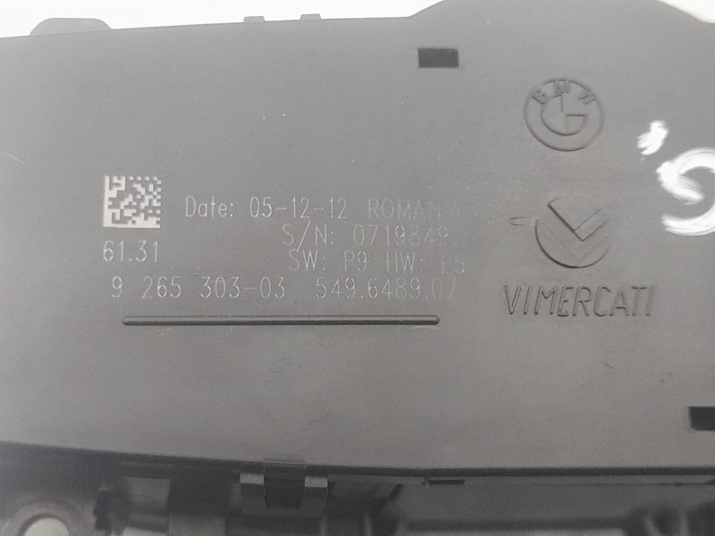 Recambio de mando luces para bmw serie 1 lim. (f20) 114 d referencia OEM IAM 549648907  