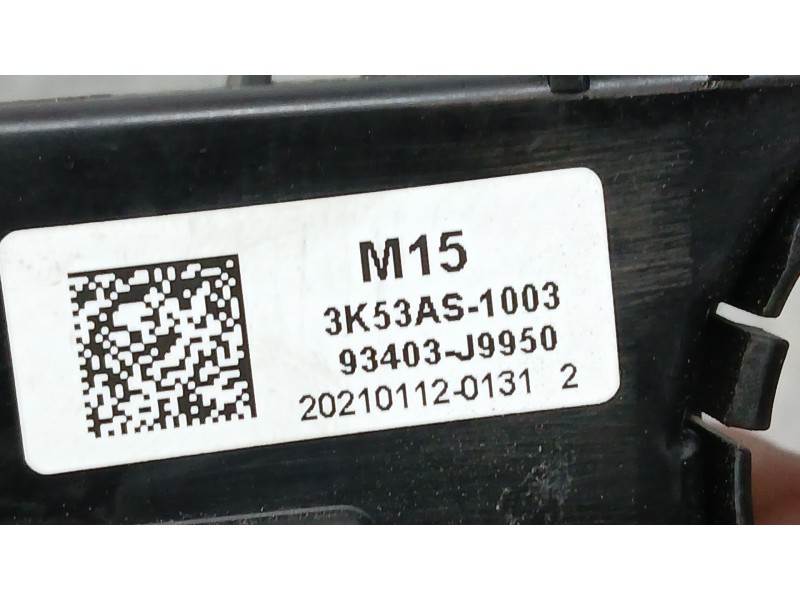 Recambio de mando luces y limpia para hyundai kona klass hybrid 2wd referencia OEM IAM 93403J9950  