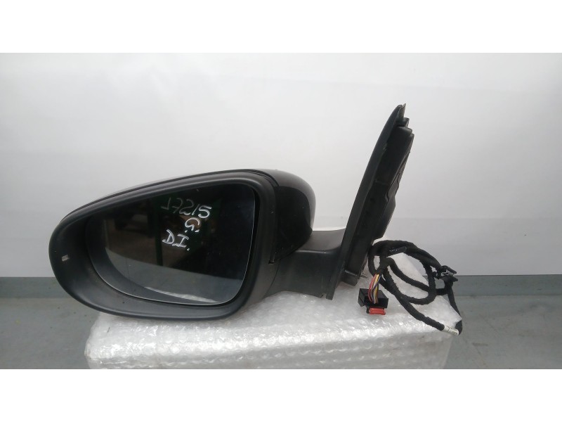 Recambio de retrovisor izquierdo para volkswagen golf vi (5k1) 1.6 tdi referencia OEM IAM 5K0857507AD ELECTRICO 6 CABLES ROZADO 