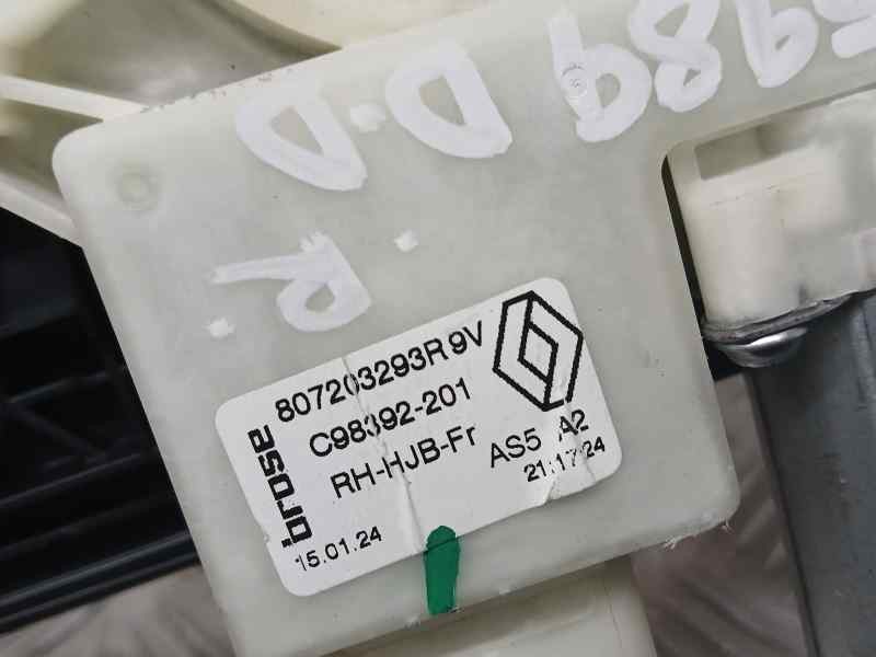 Recambio de elevalunas delantero derecho para renault captur ii techno referencia OEM IAM 807203293R  ELECTRICO