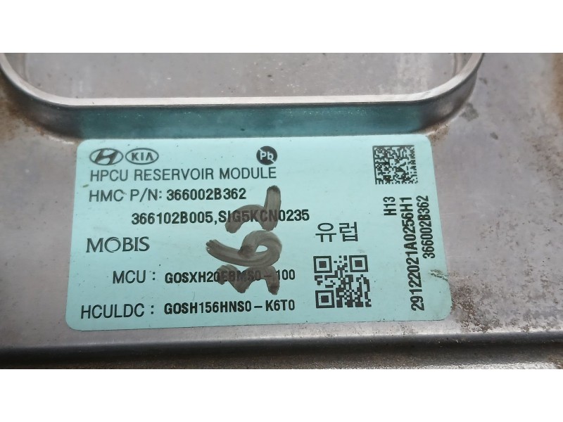 Recambio de convertidor para hyundai kona klass hybrid 2wd referencia OEM IAM 366002B362 MOBIS 366102B005
