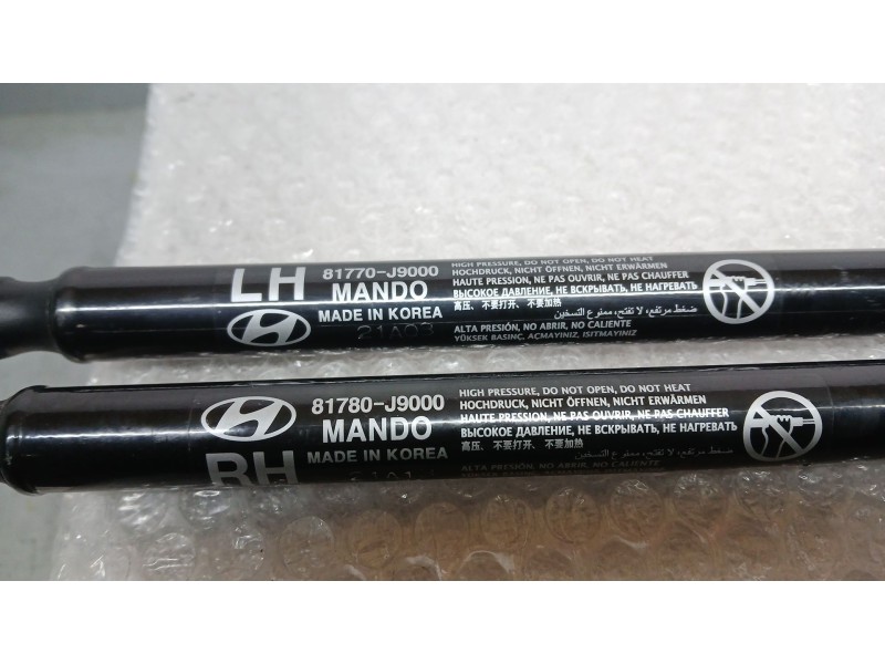 Recambio de amortiguadores maletero / porton para hyundai kona klass hybrid 2wd referencia OEM IAM 81770J9000 PAREJA 