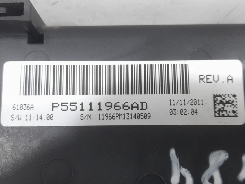 Recambio de mando calefaccion / aire acondicionado para jeep compass limited 4x2 referencia OEM IAM P55111966AD  